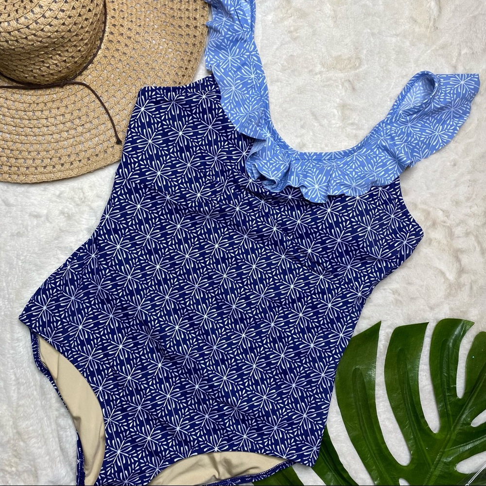 COPY - Cabana Life West Indies Ruffle One Piece - Picture 10 of 10